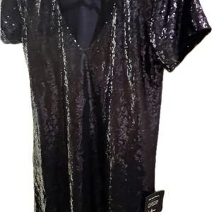 Royal Blue Sequin Evening Dress